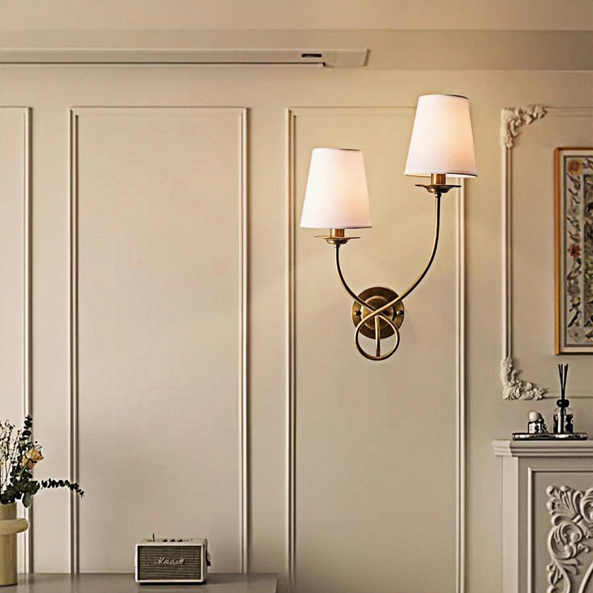 Copper Wall Sconce — product view 1