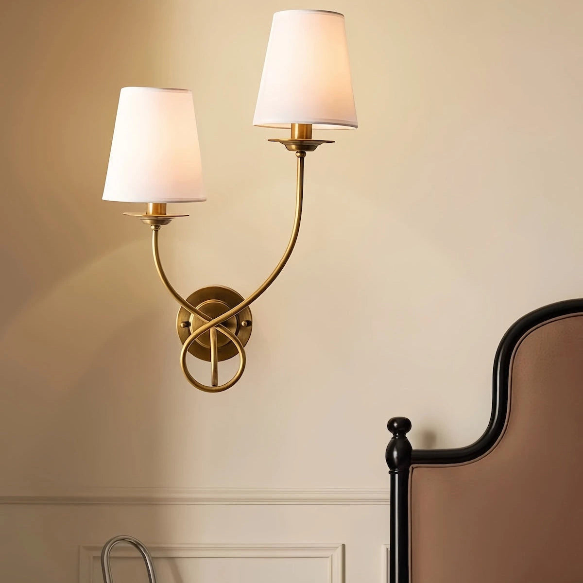 Copper Wall Sconce — product view 2