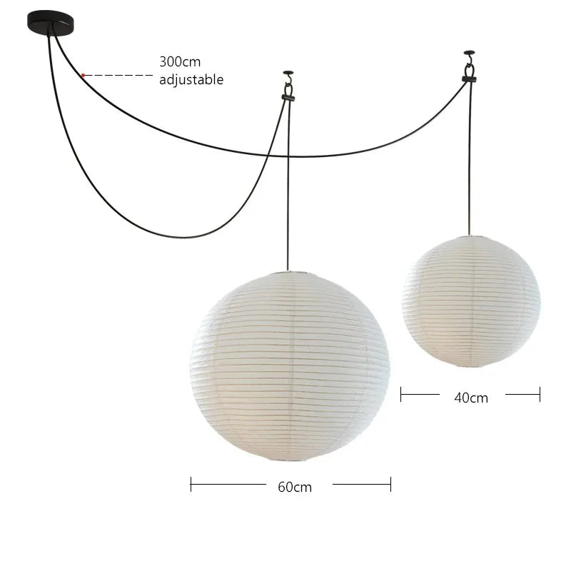 D60 40cm Paper Pendant Light, catalog view 18
