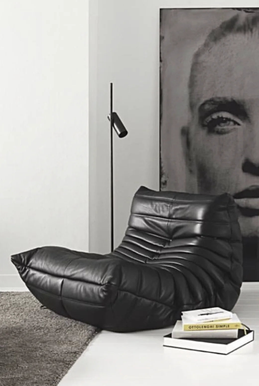 Low Profile Modular Lounge Sofa in contemporary home interior