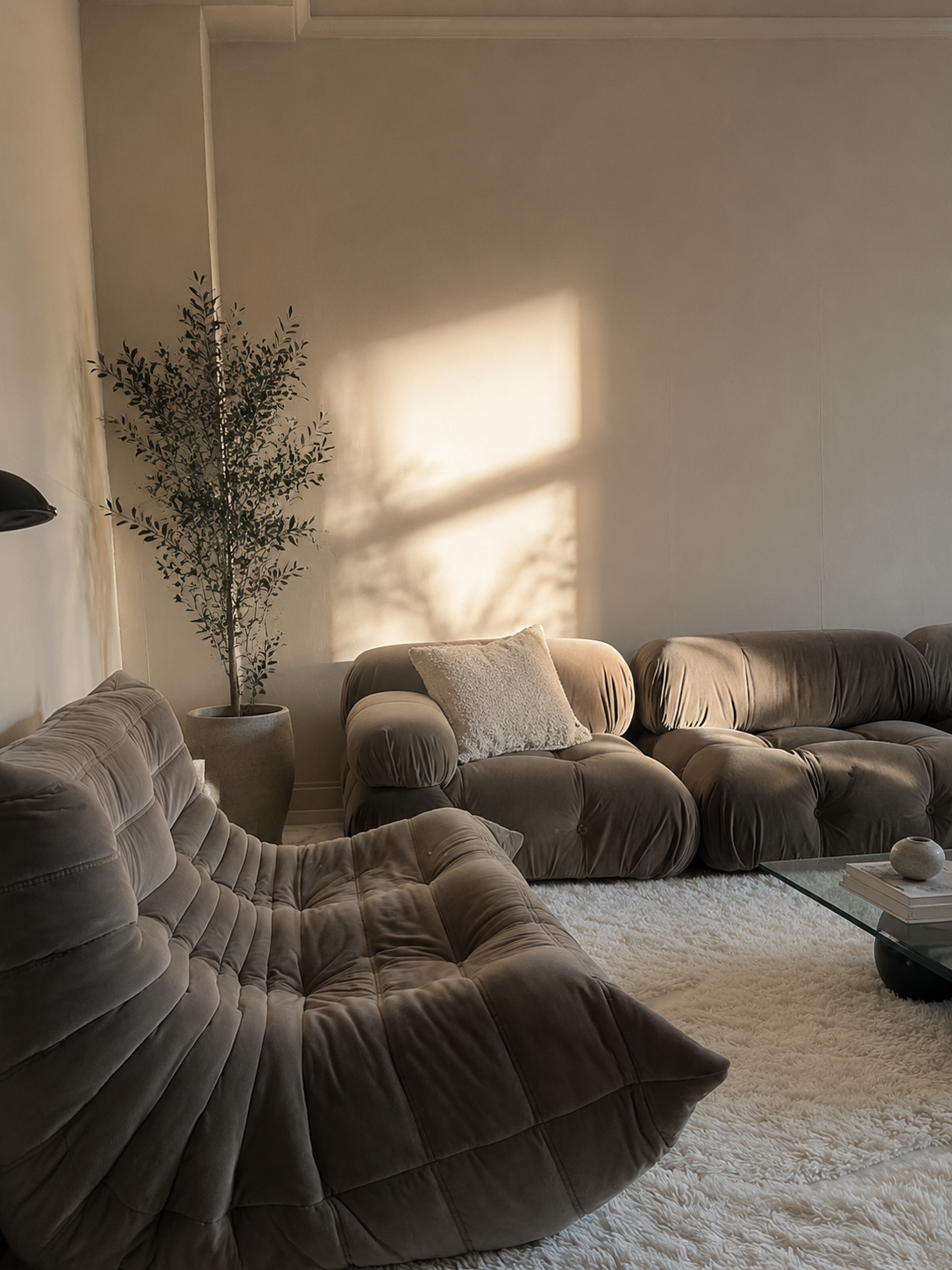 Low Profile Modular Lounge Sofa